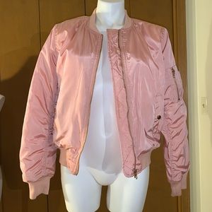 Pink Bomber Jacket